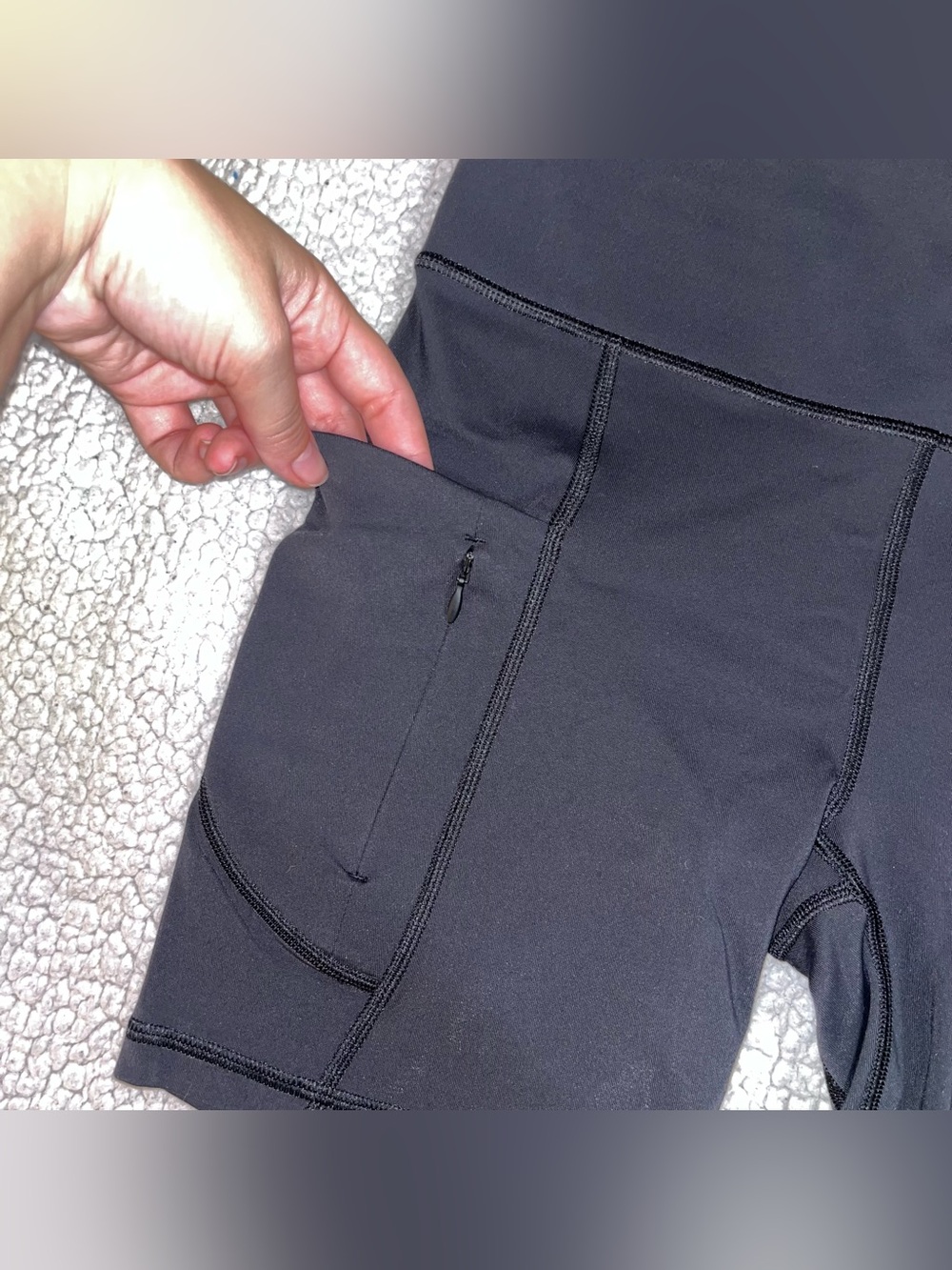 Athleta High Rise Bike Shorts - Picture 4 of 13